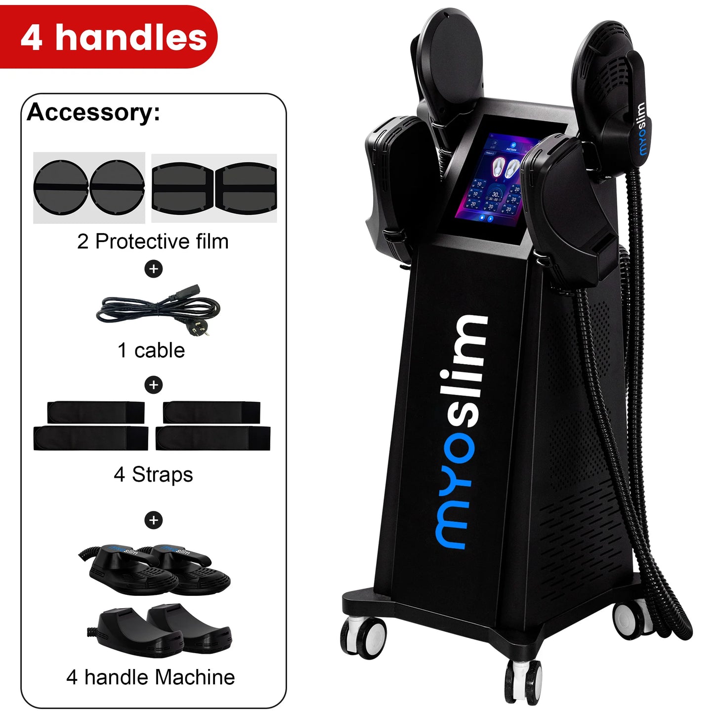 MYOSLIM HIEMT RF EMS Body Sculpt Machine