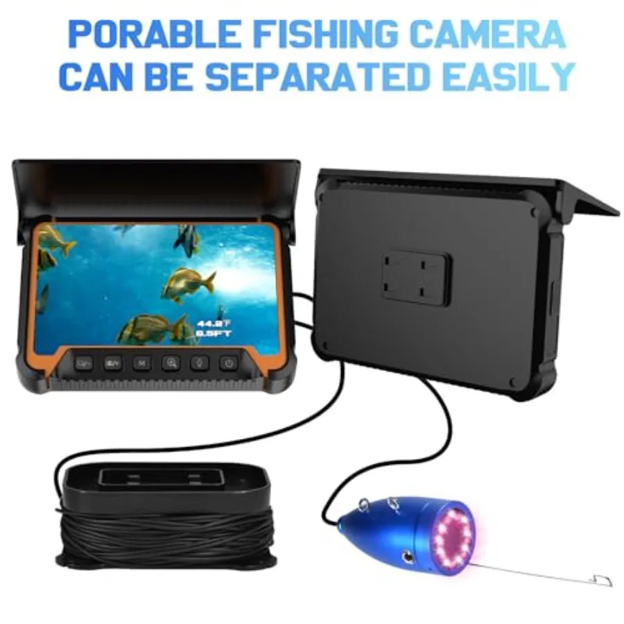 Underwater Fishing Camera With PVC Cable And IR Night Vision For Kayak And Boat