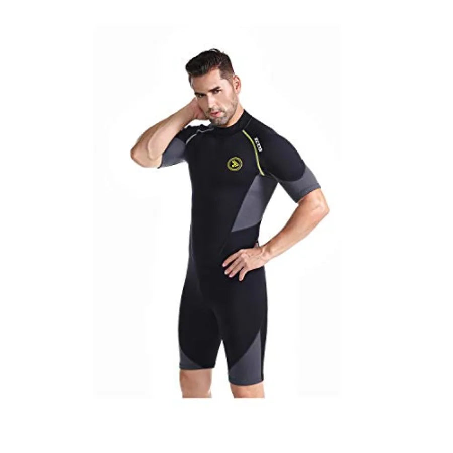 Premium Neoprene Back Zip Shorty Wetsuit