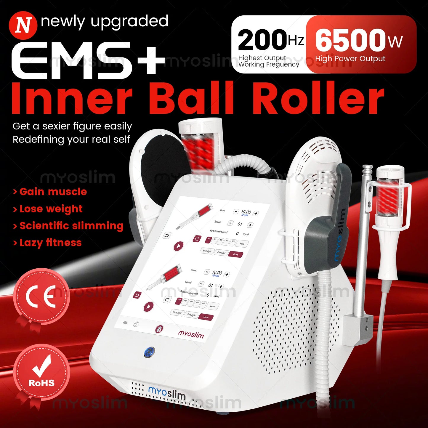 MYOSLIM 360 Degree Vacuum Massage Roller For Cellulite