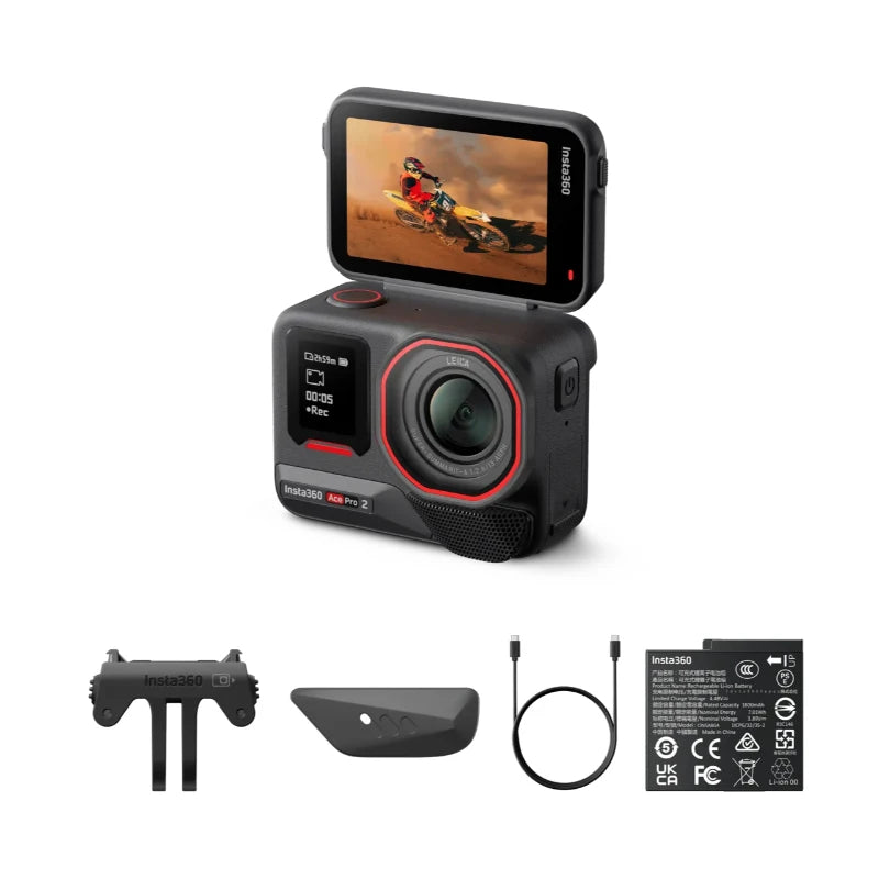 Insta360 Ace Pro AI Powered Action Camera Flip Screen
