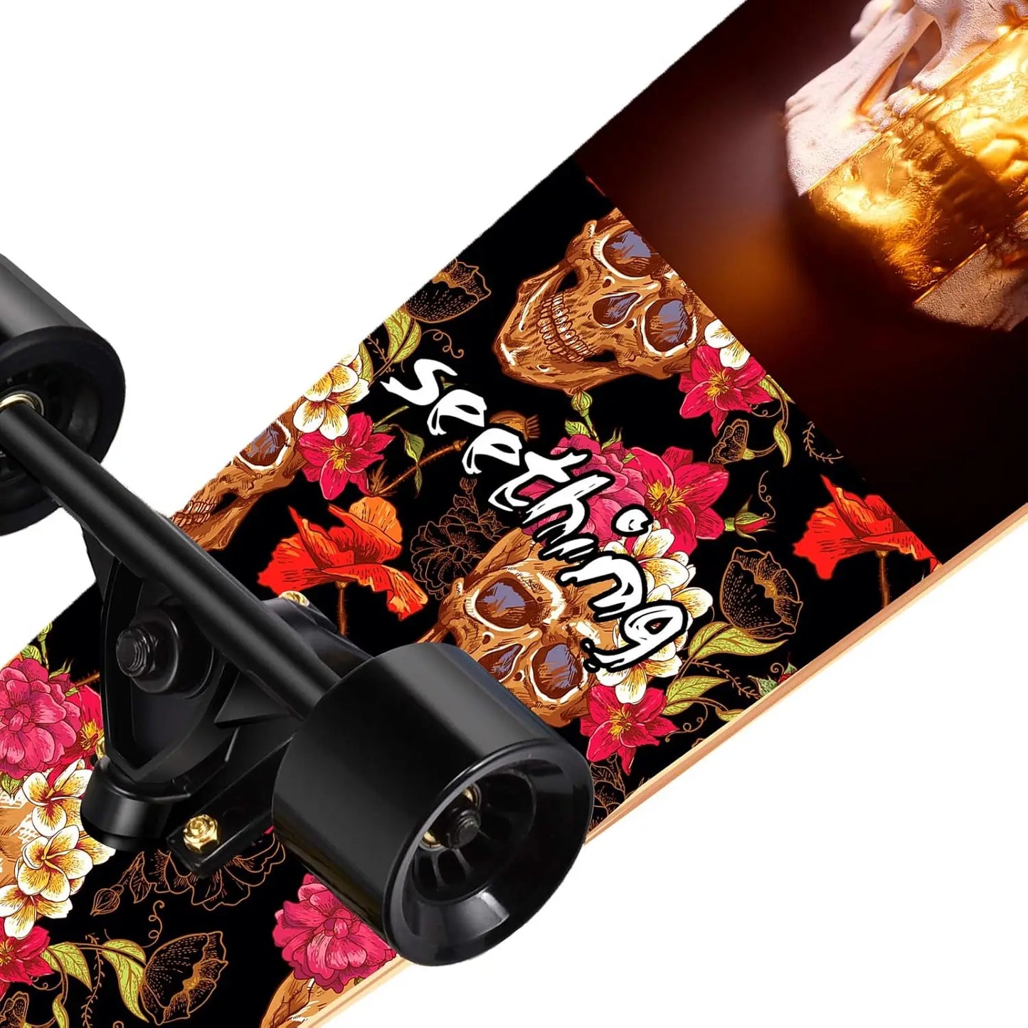 YTYIN Artisan Maple Longboard Cruiser Pintail