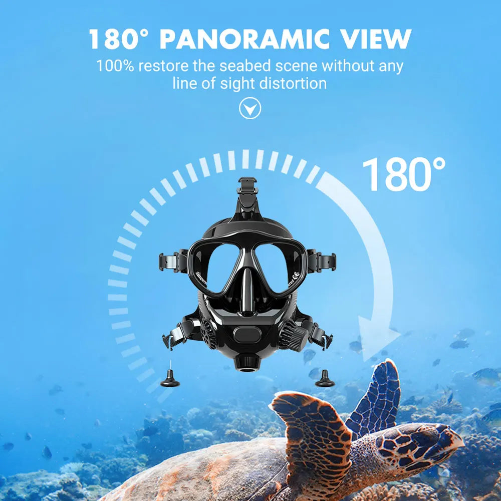 Full Face Dive Mask for Scuba and Snorkeling