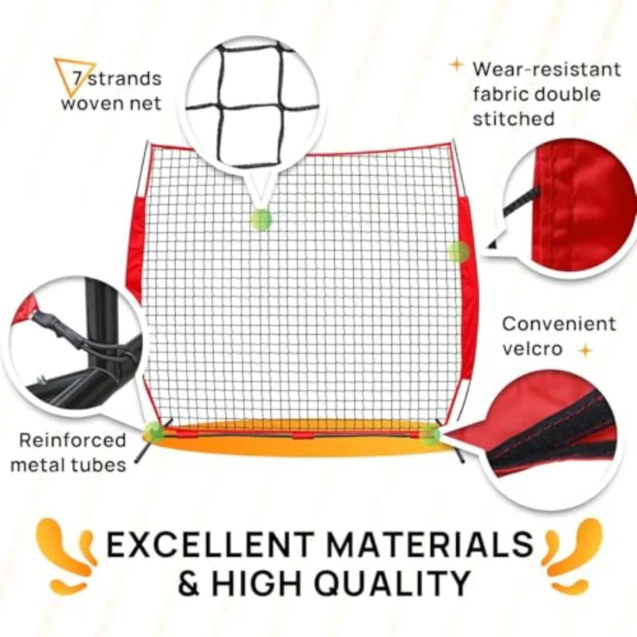 Multi-Sport Barricade Backstop Net With Carry Bag