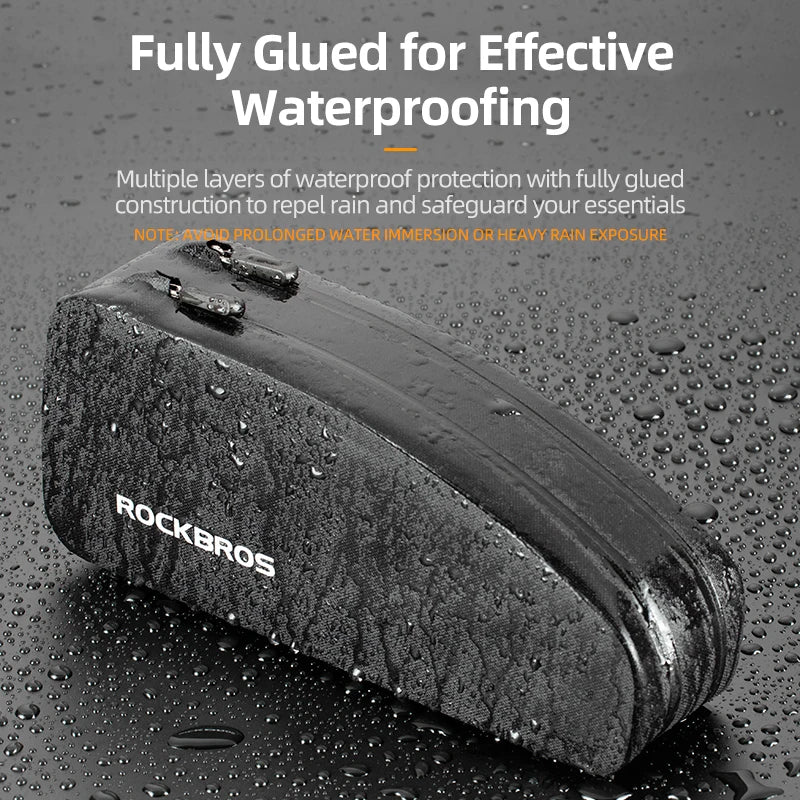 Rockbros Top Tube Bicycle Bag Waterproof Hard Shell
