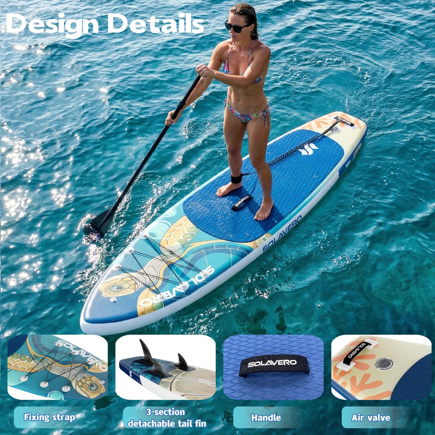 Inflatable Stand Up Paddle Board With Premium Accessories