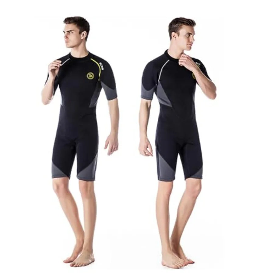 Premium Neoprene Back Zip Shorty Wetsuit
