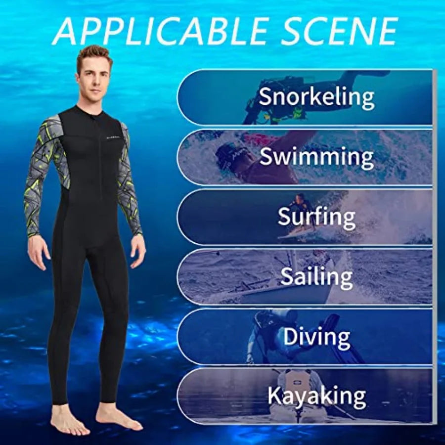 Full Body Rash Guard Wetsuit For Men And Women