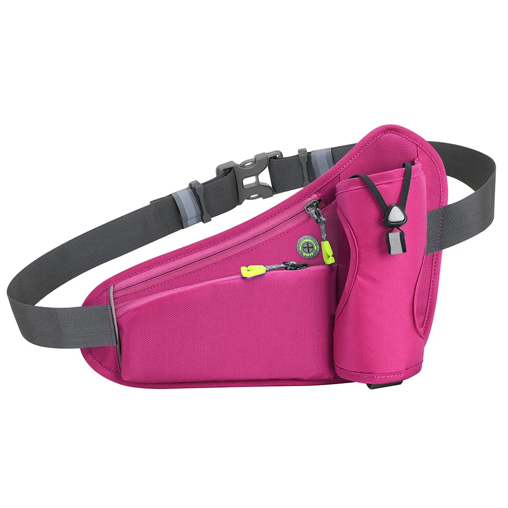 APWIKOGER Water Bottle Holder Hydration Waist Belt Bag
