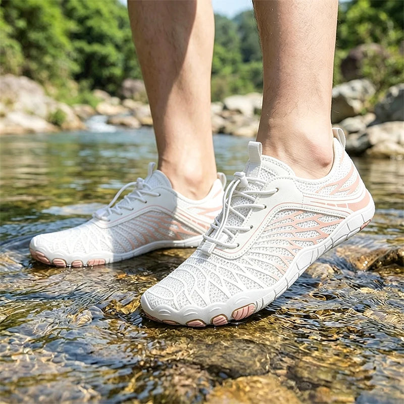 Unisex Water Shoes Quick Dry Barefoot Aqua Sneakers For Outdoors