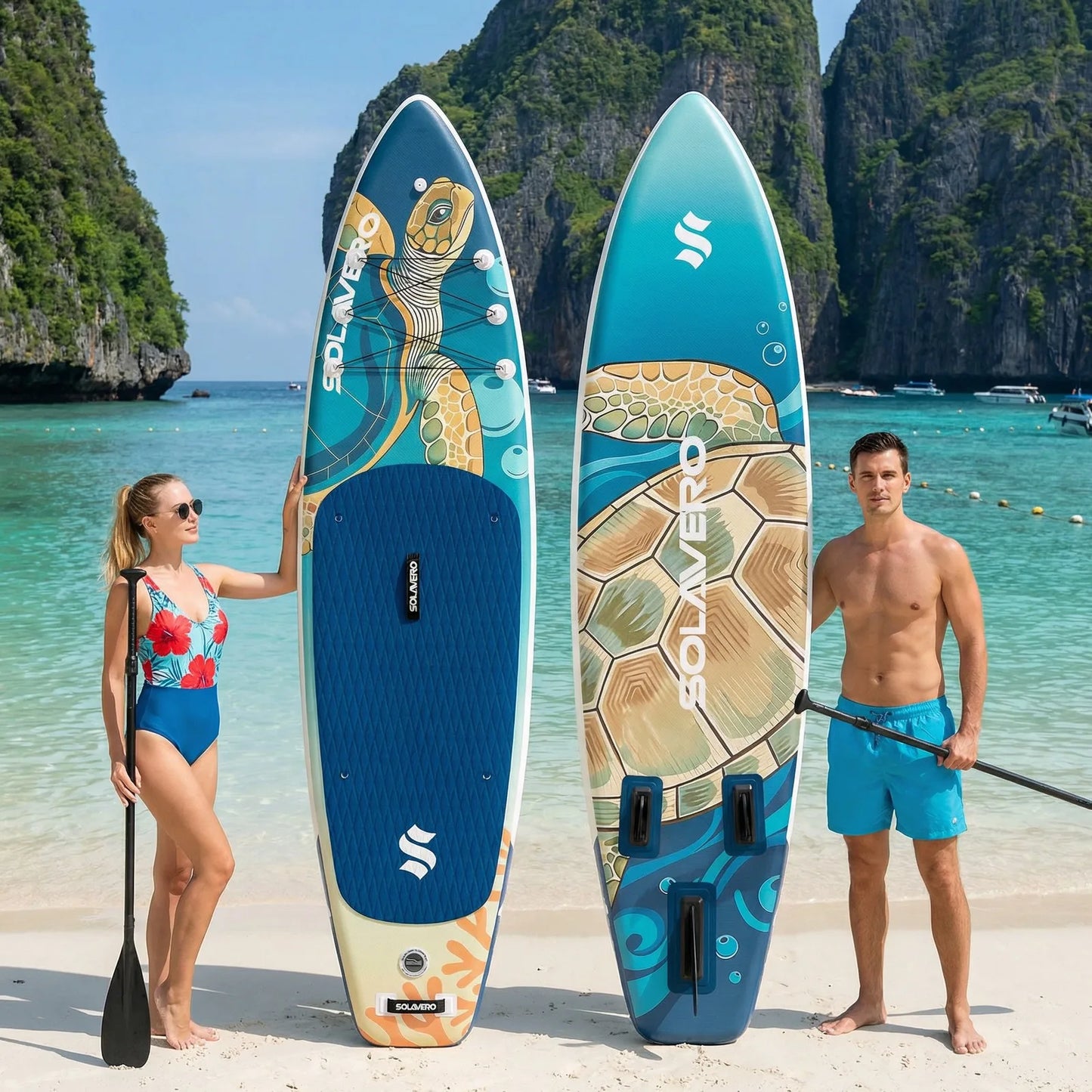 Inflatable Stand Up Paddle Board With Premium Accessories